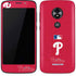 MLB Philadelphia Phillies - Solid Distressed Moto E5 Play Skin